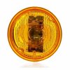 Truck-Lite Low Profile, Led, Yellow Round, 2 Diode, Marker Clearance Light, P3, Fit N Forget M/C, 12V 30270Y